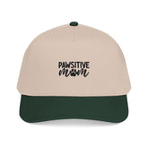 Pawsitive Mom Baseball Cap — Embroidered Dog Mom Hat