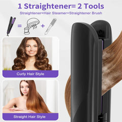 Professional Steam Hair Straightener Iron