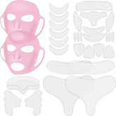 32 Pcs Silicone Face & Neck Pads (Pink)