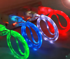 LED Charging Cable for Android Devices