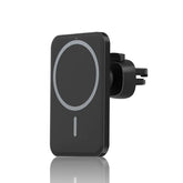 15W Wireless Car Charger Mount – Magnetic Black
