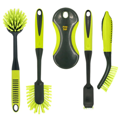 Pine-Sol 5-Piece Scrub Brush Set