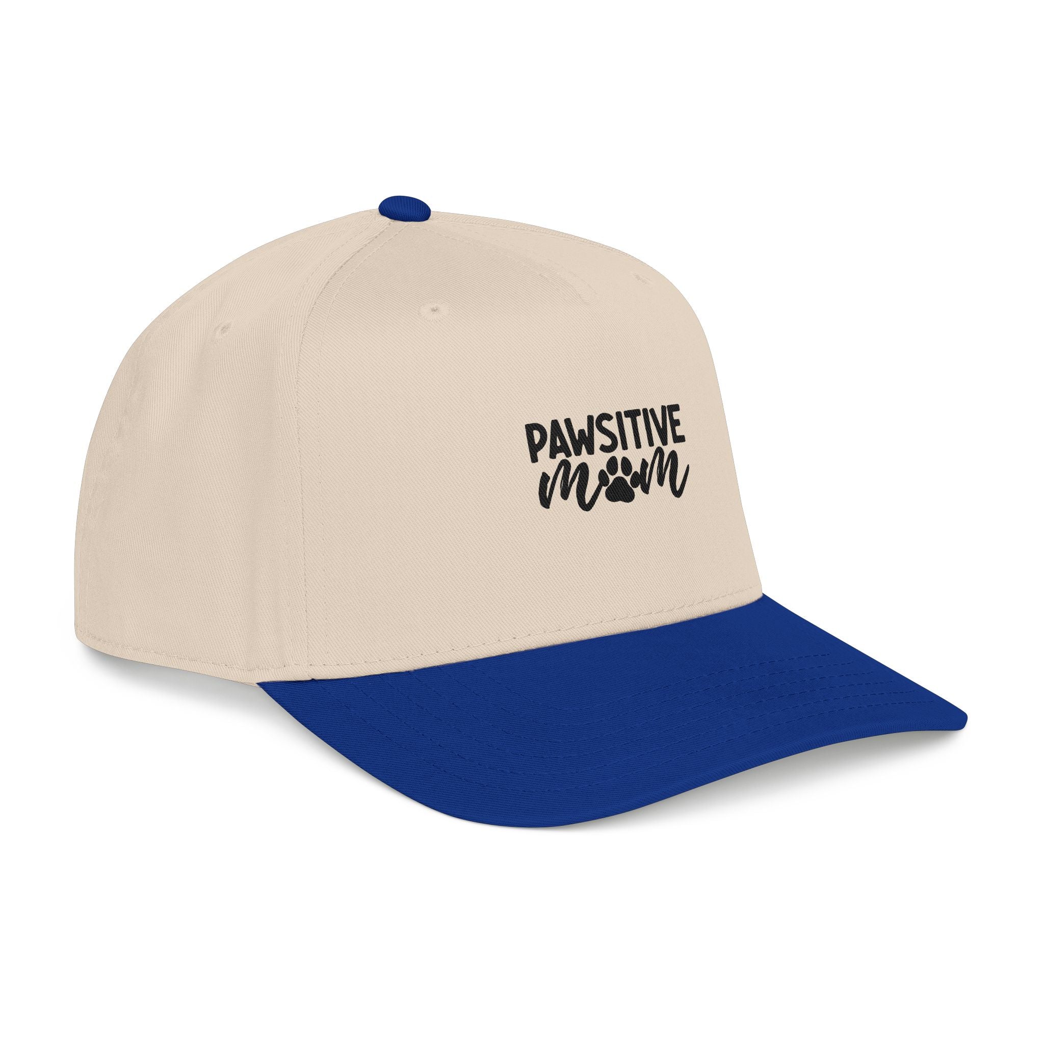 Pawsitive Mom Baseball Cap — Embroidered Dog Mom Hat