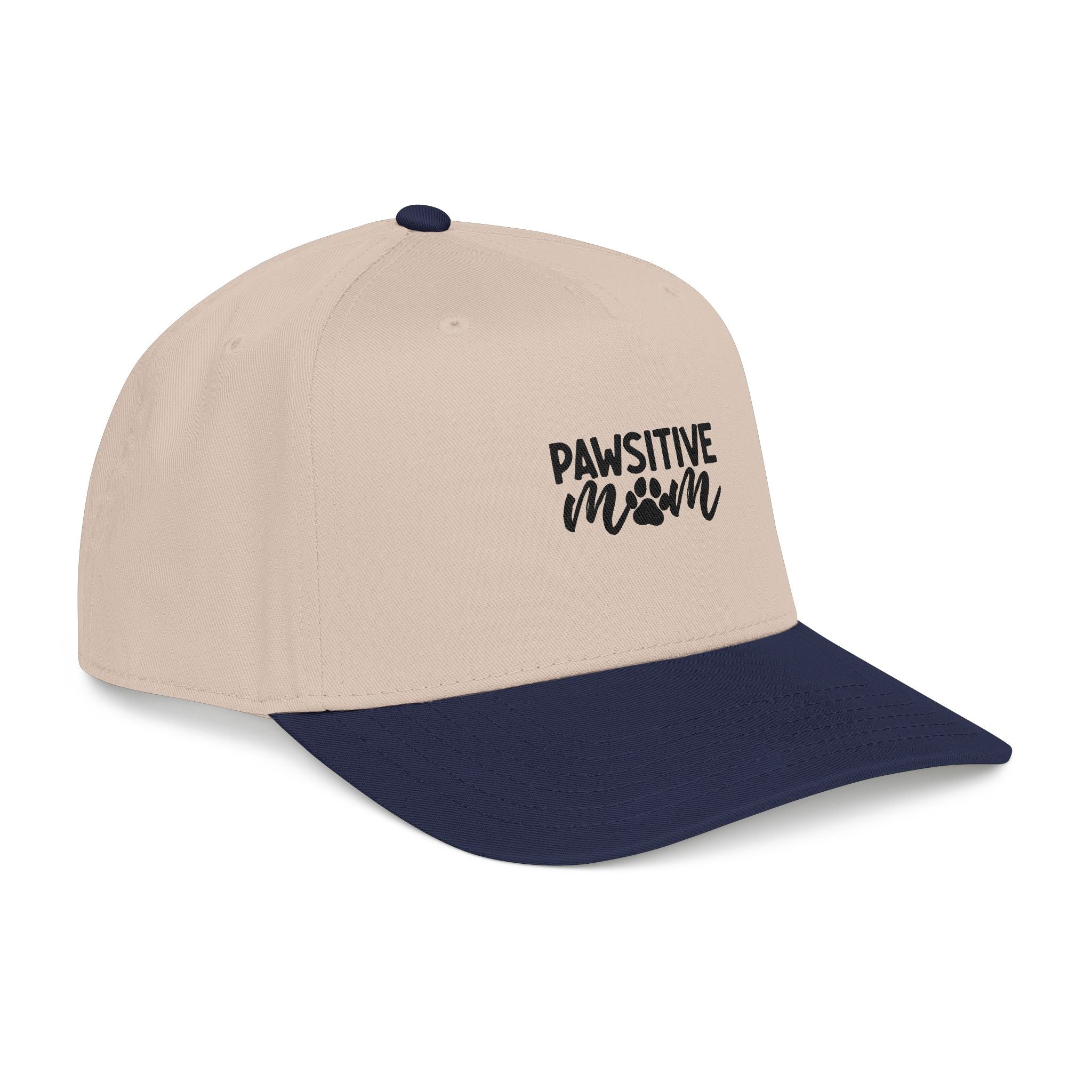 Pawsitive Mom Baseball Cap — Embroidered Dog Mom Hat
