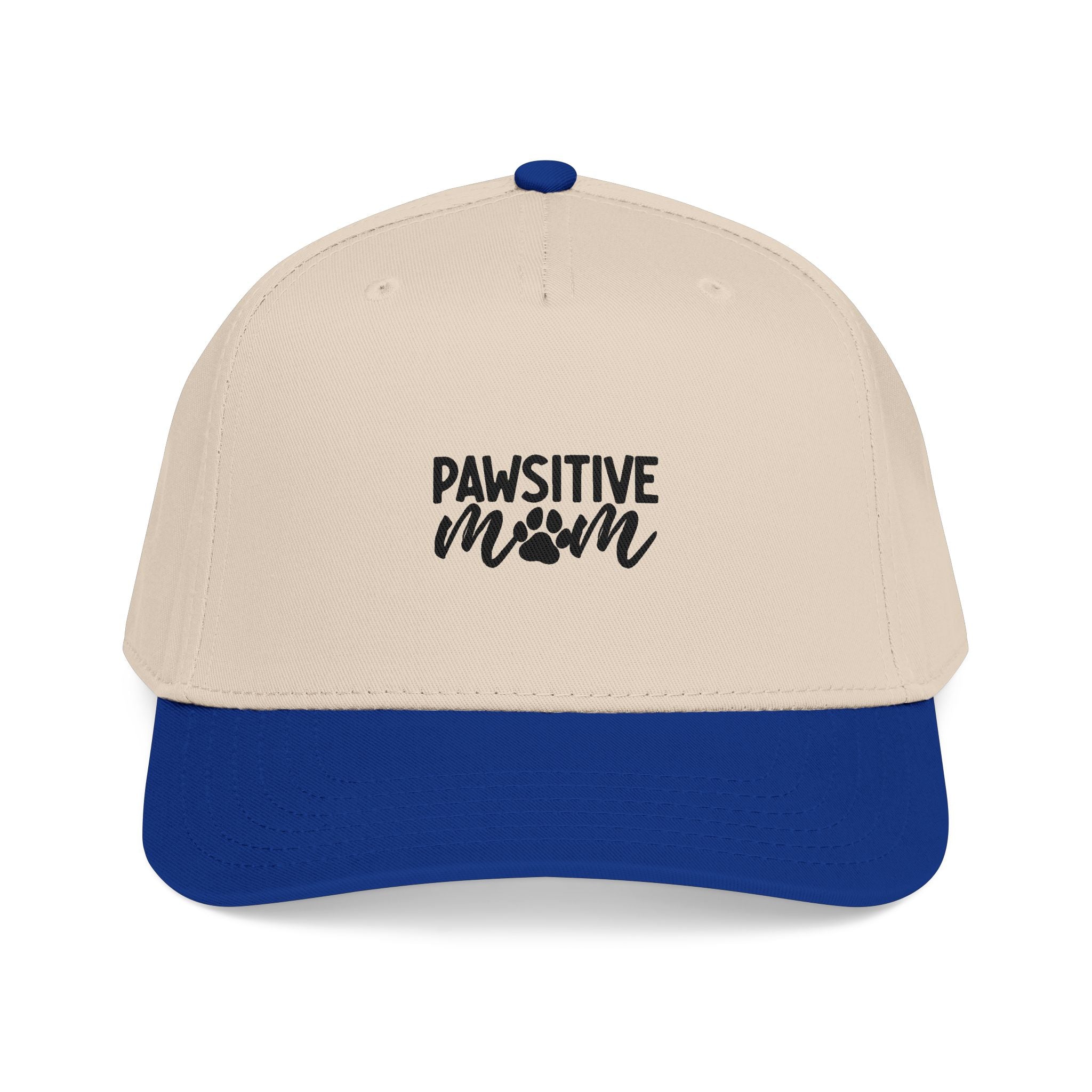Pawsitive Mom Baseball Cap — Embroidered Dog Mom Hat