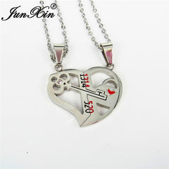 Love Key Combination Couple Necklace
