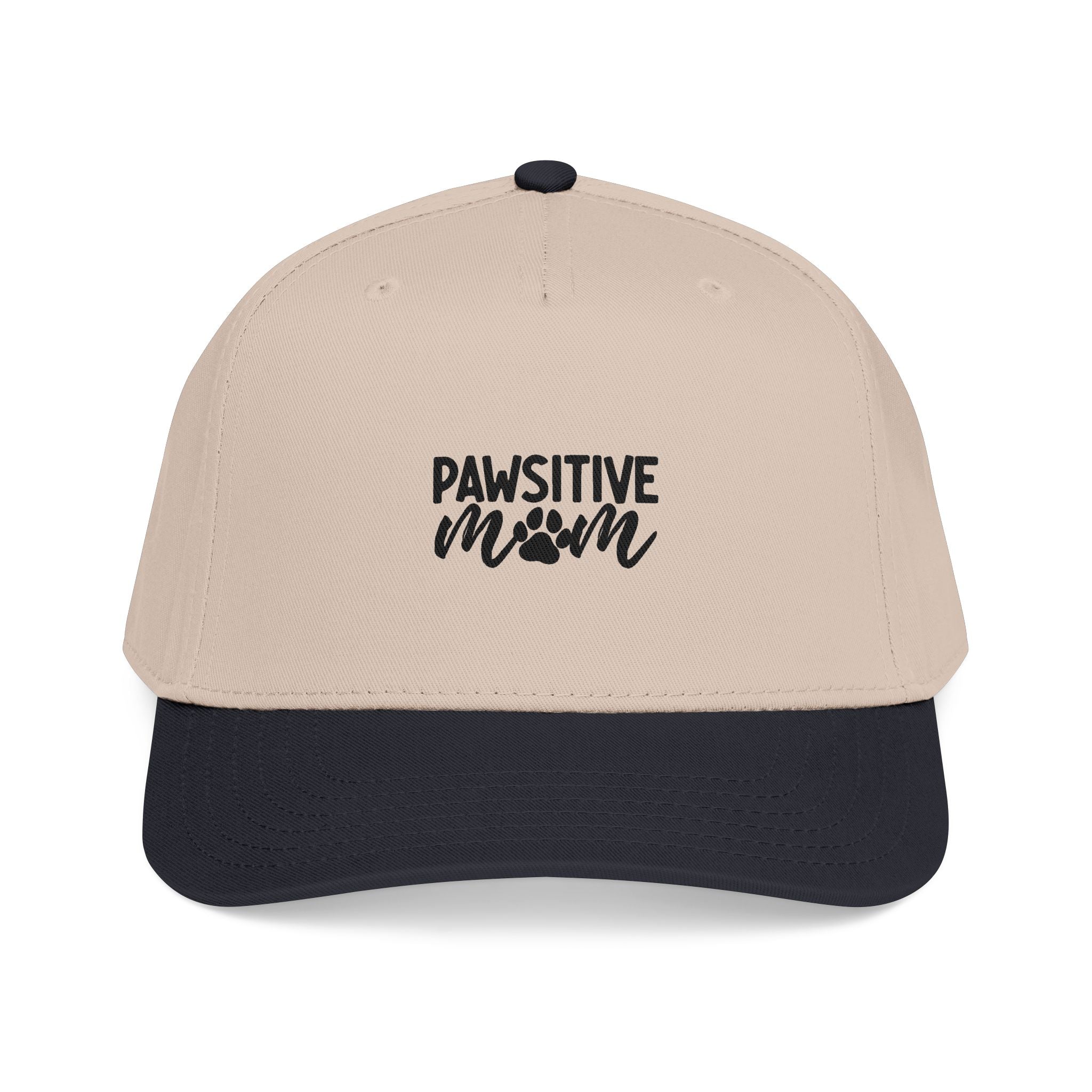 Pawsitive Mom Baseball Cap — Embroidered Dog Mom Hat