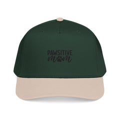 Pawsitive Mom Baseball Cap — Embroidered Dog Mom Hat