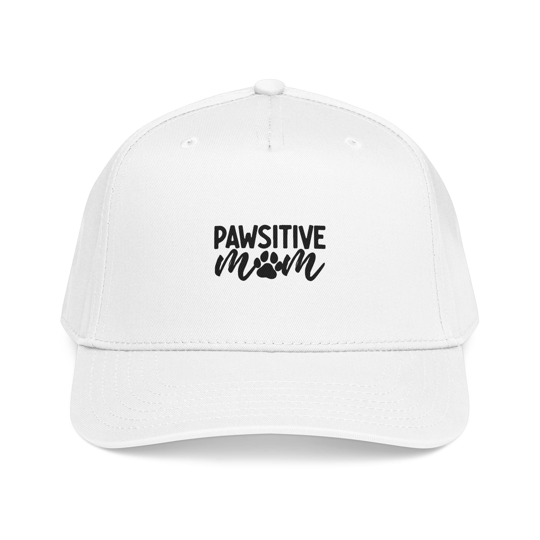Pawsitive Mom Baseball Cap — Embroidered Dog Mom Hat