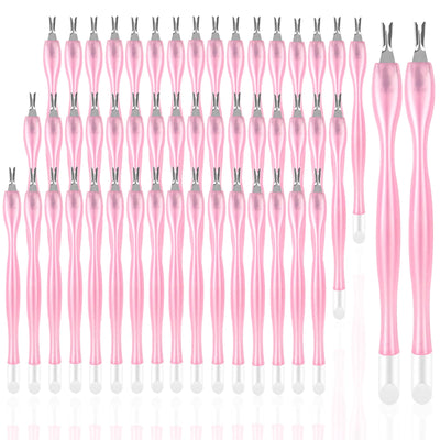 Heemeei 50 Pc Nail Cuticle Trimmer Set (Pink)