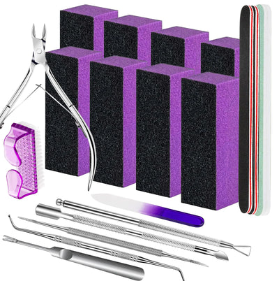 FANDAMEI Complete Nail Care Tool Kit