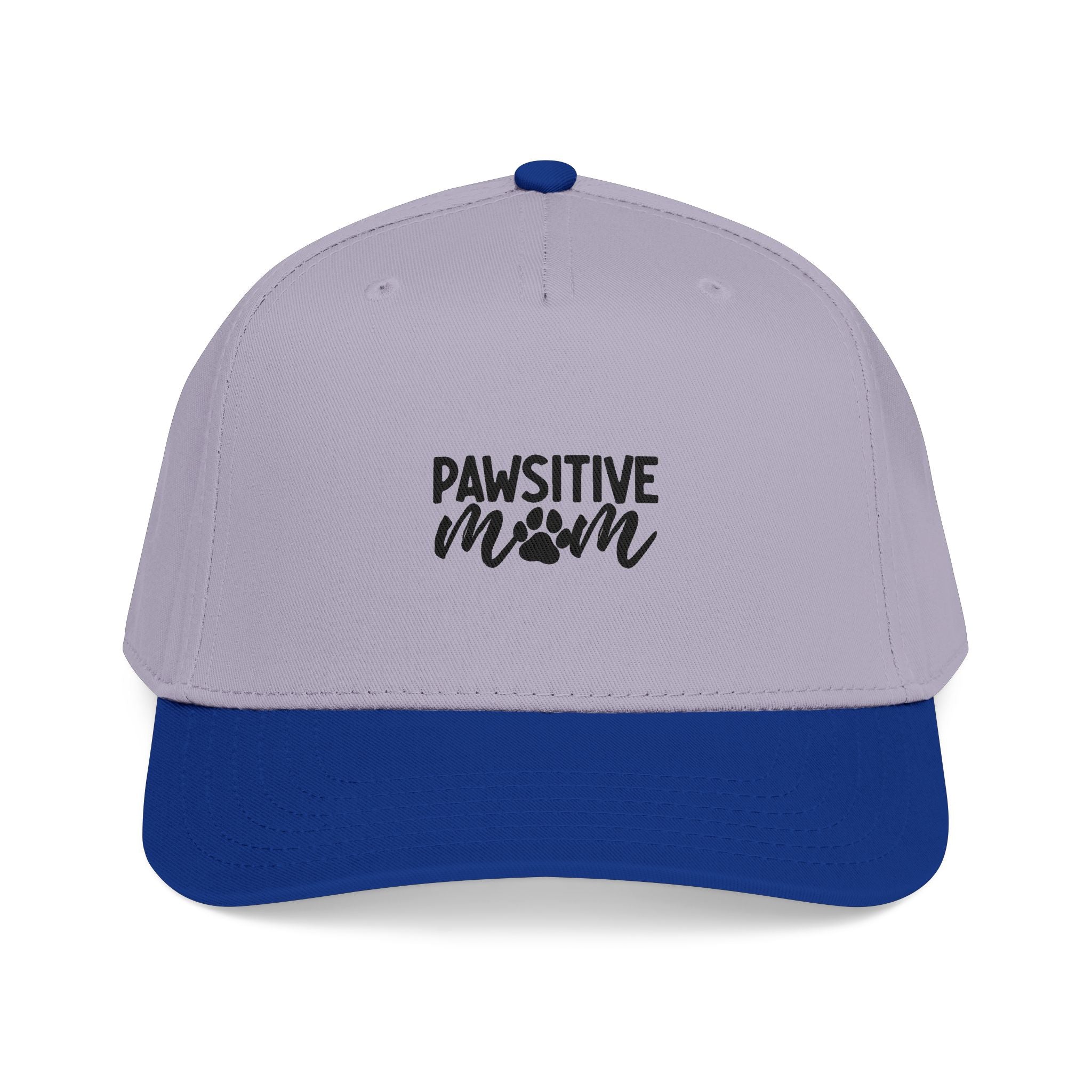 Pawsitive Mom Baseball Cap — Embroidered Dog Mom Hat