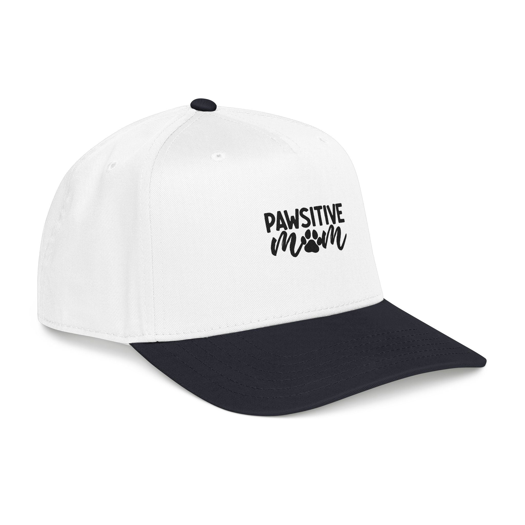 Pawsitive Mom Baseball Cap — Embroidered Dog Mom Hat
