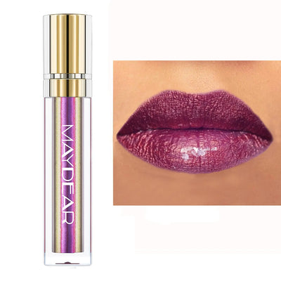 Maydear Chameleon Metallic Lipstick – Shade 09 Golden Plum