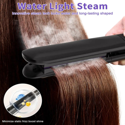 Professional Steam Hair Straightener Iron
