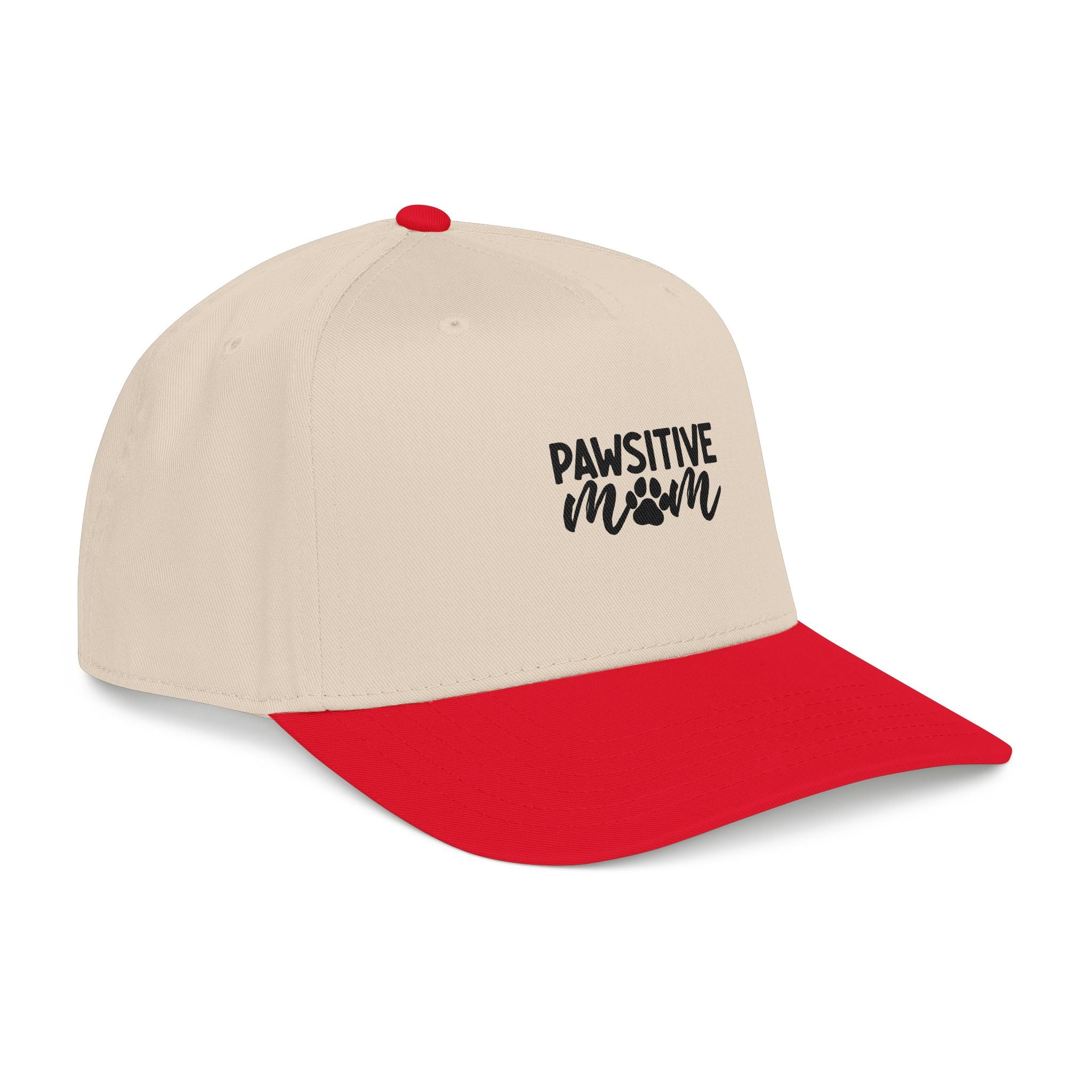 Pawsitive Mom Baseball Cap — Embroidered Dog Mom Hat