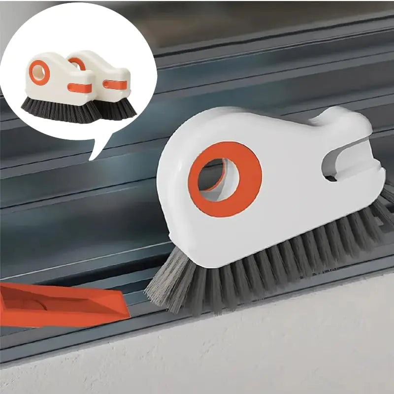 2Pcs Window Track & Groove Cleaning Brush