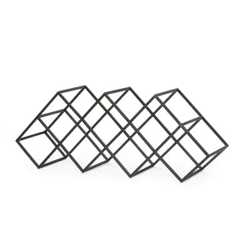 Modern Countertop Wine Rack – 6 Bottle Holder