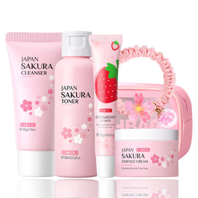 Cherry Blossom 6-Piece Skincare Gift Set