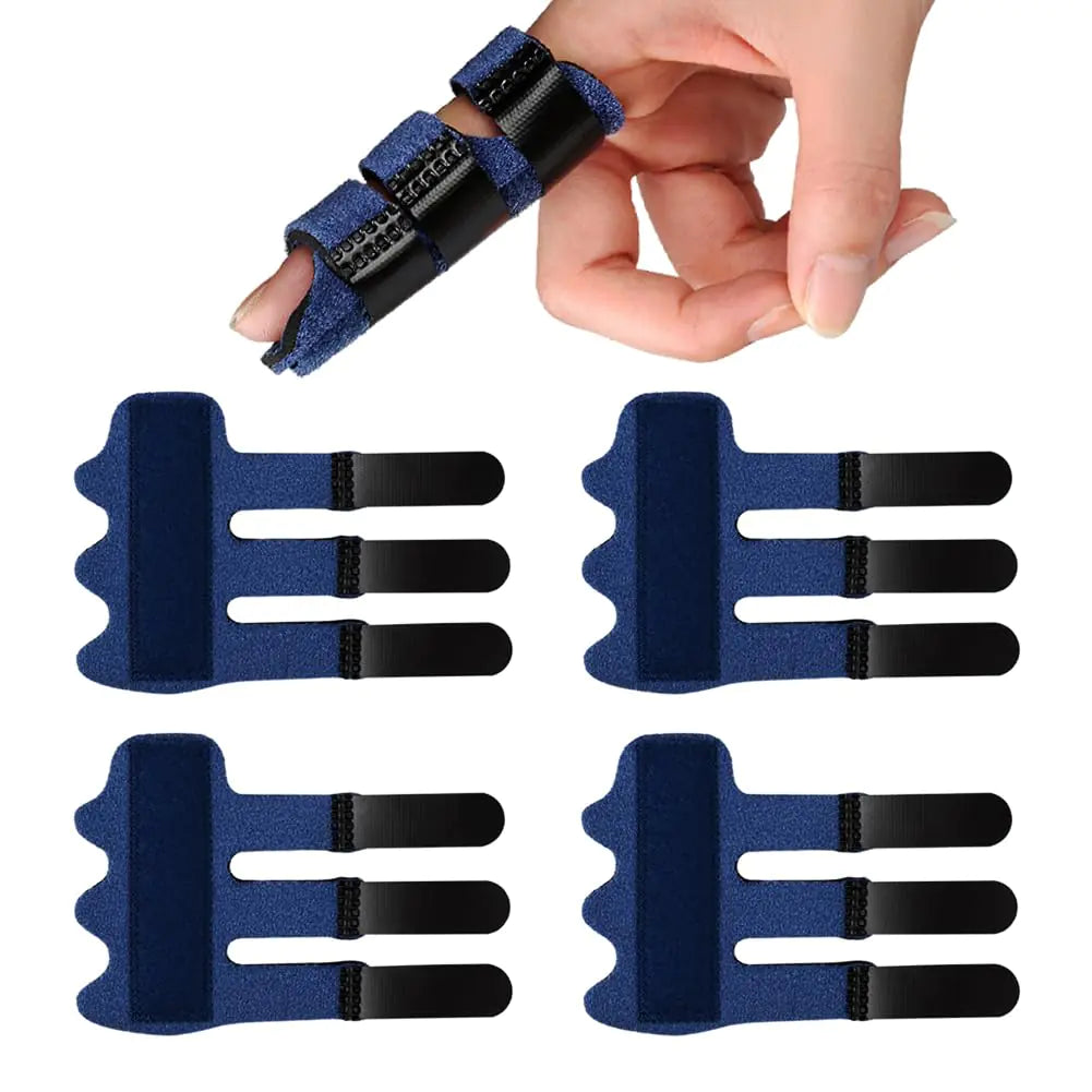 Trigger Finger Splints – 4pcs Brace Support Set