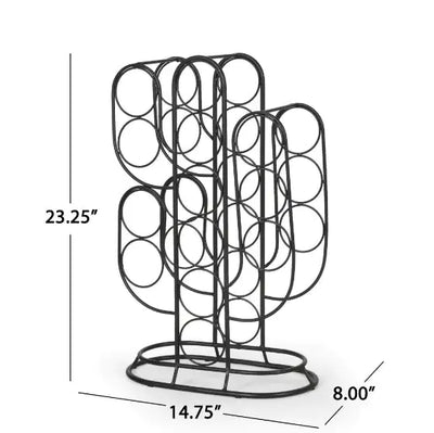 Modern Freestanding Wine Rack