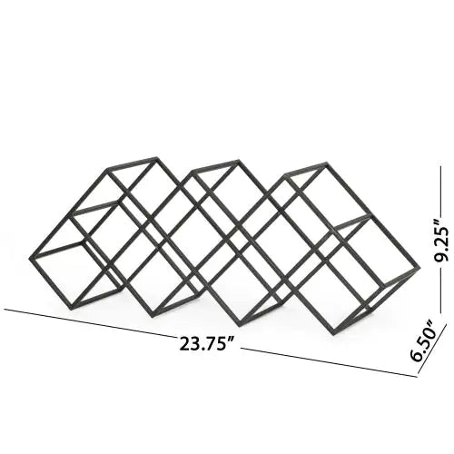 Modern Countertop Wine Rack – 6 Bottle Holder