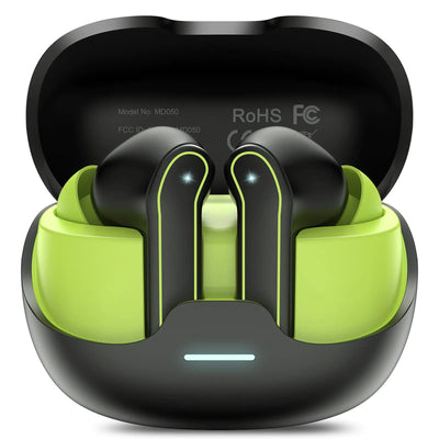 Wireless Bluetooth 5.3 Earbuds – 48H, IP7 Black