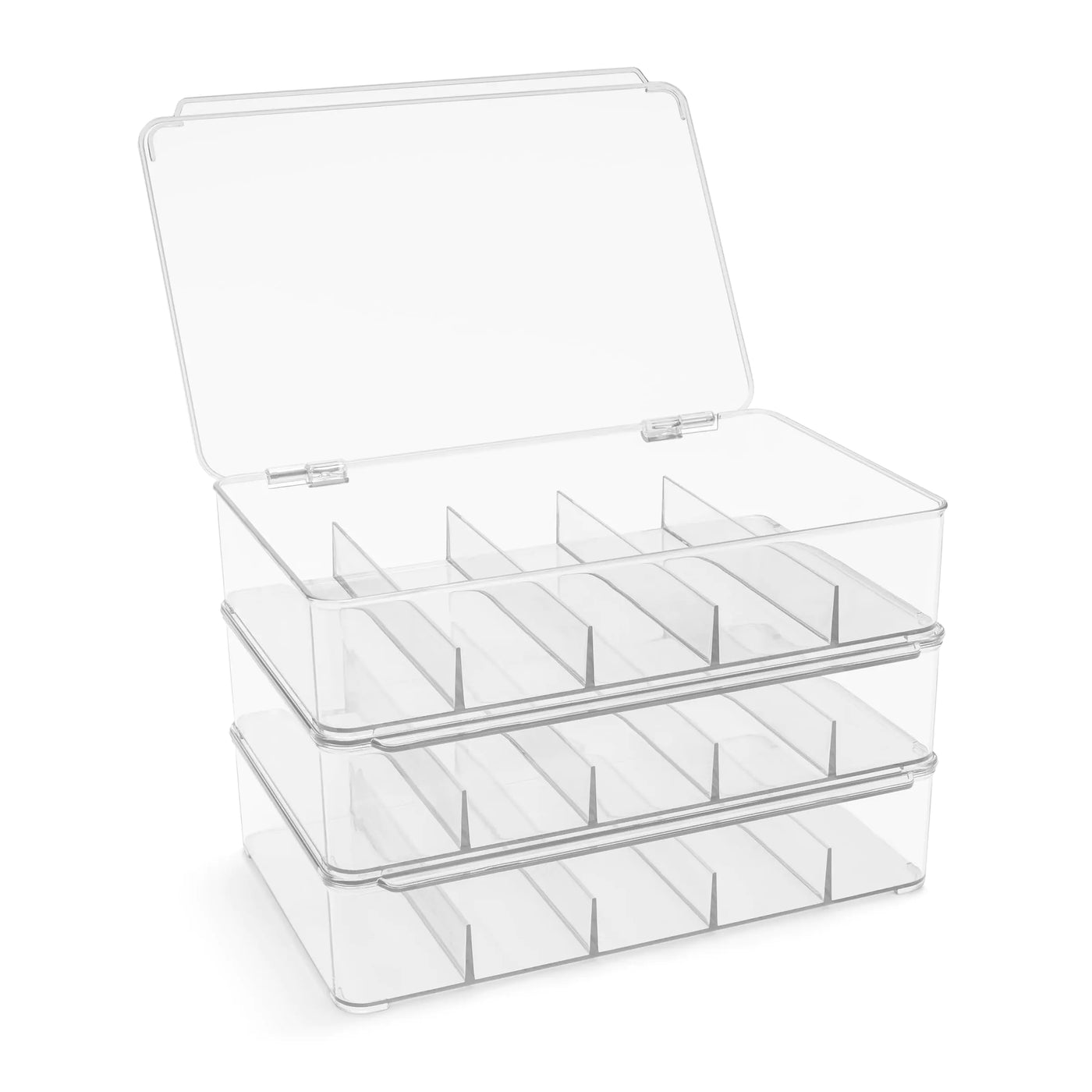 5-Section Stackable Storage Bins – Sorbus