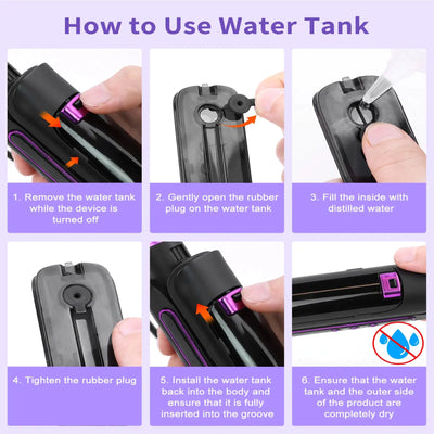 Professional Steam Hair Straightener Iron