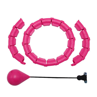 Adjustable Smart Fitness Hoop for Waist Training