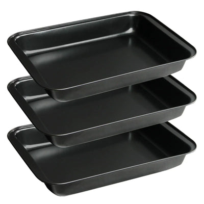 FISDEN 3-Piece Nonstick Cake Pan Set