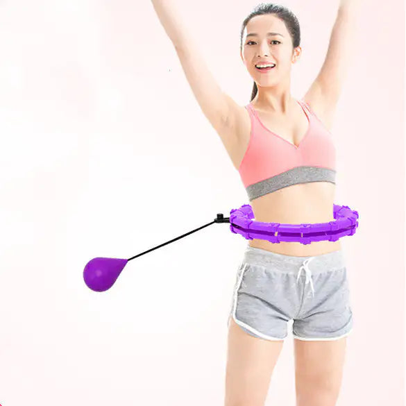 Adjustable Smart Fitness Hoop for Waist Training