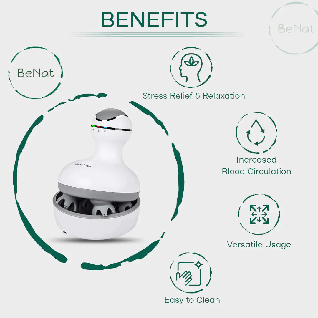 Smart Scalp Massager for Hair & Relaxation