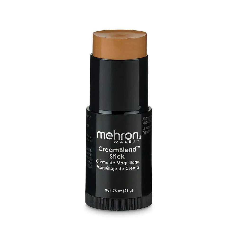 Mehron CreamBlend Stick – Medium Dark 1, 0.75 oz