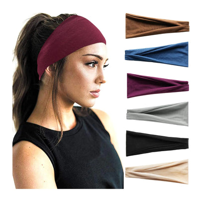 STGDAK Knotted Headbands – 6-Pack for Women