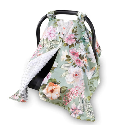 HNHUAMING Floral Car Seat Cover – Green Leaf