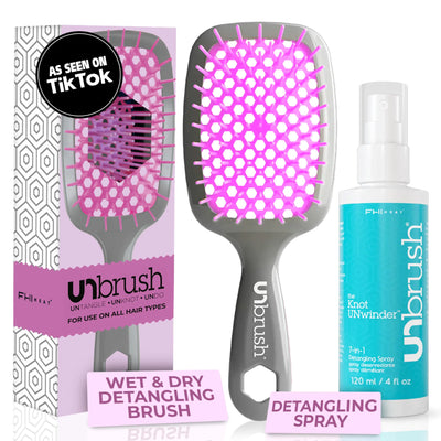 FHI HEAT UNbrush & Detangling Spray Set