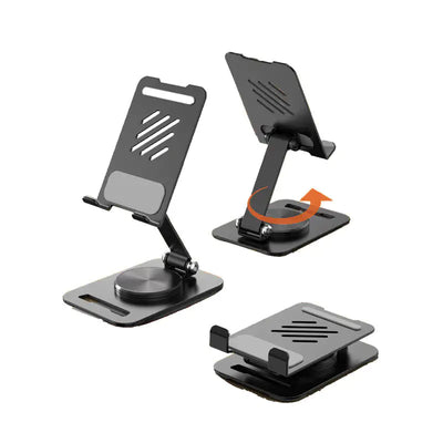 360° Rotating Metal Phone & Tablet Desk Stand
