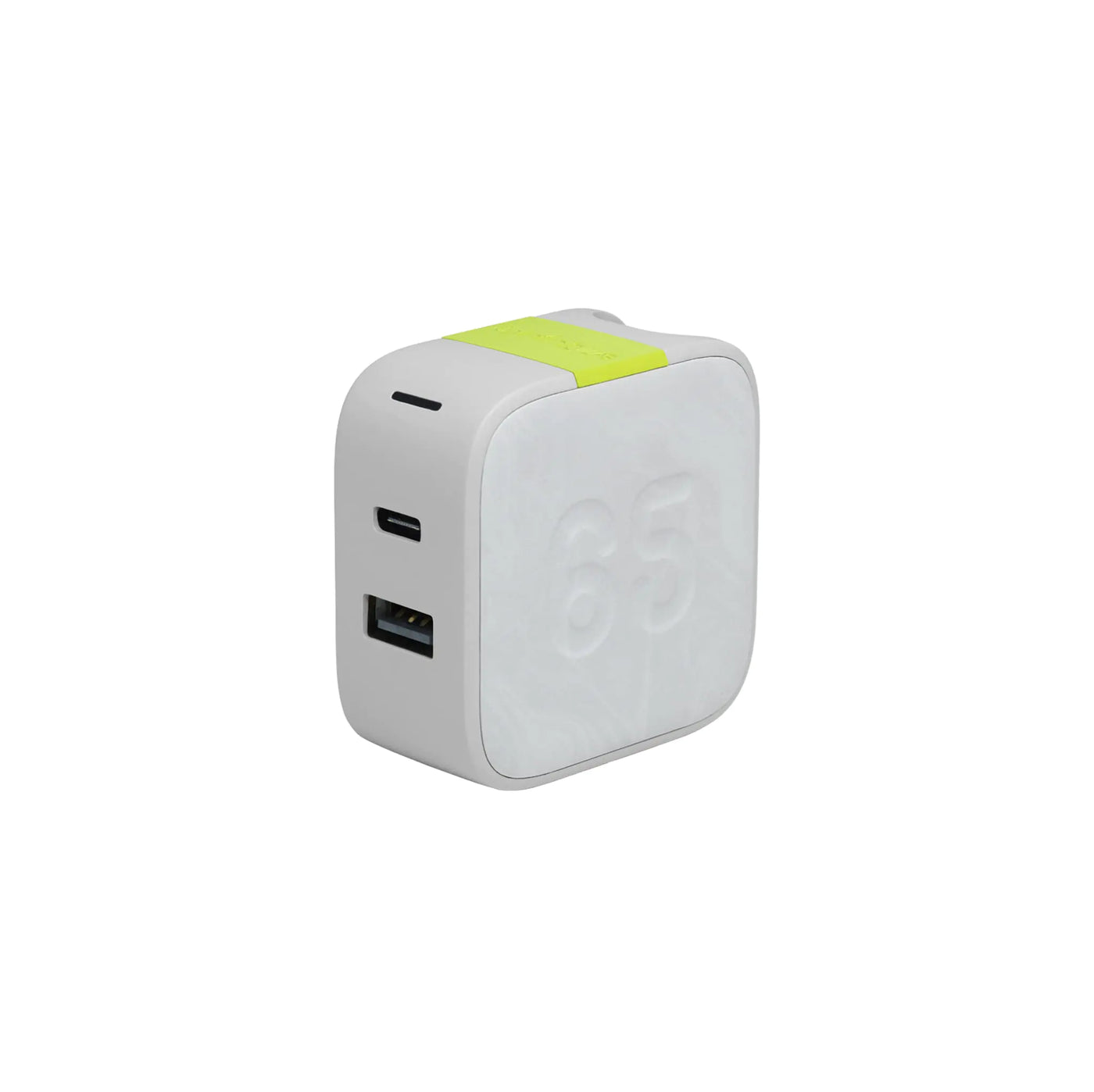 Infinity Lab 65W GaN USB-C/USB-A Charger – White