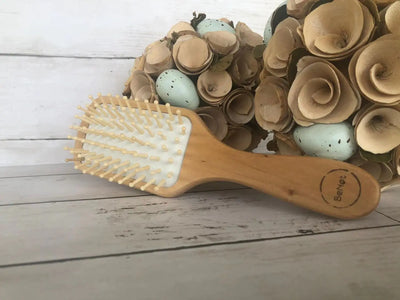 Natural Wooden Hair Detangling Brush