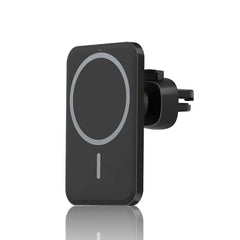 15W Wireless Car Charger Mount – Magnetic Black