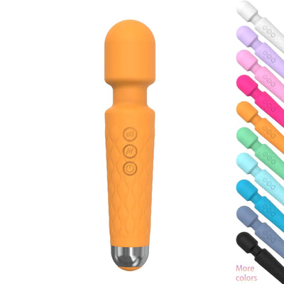 Destary 8-Speed Electric Body Massager Orange