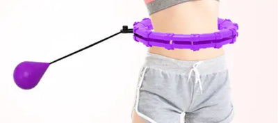 Smart Weighted Fitness Hoop – Adjustable Trainer