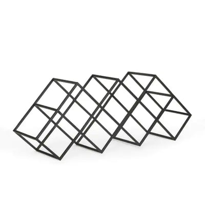 Modern Countertop Wine Rack – 6 Bottle Holder