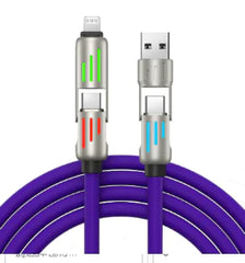 240W Data Cable Fast Charging Two-to-two Charging Cable