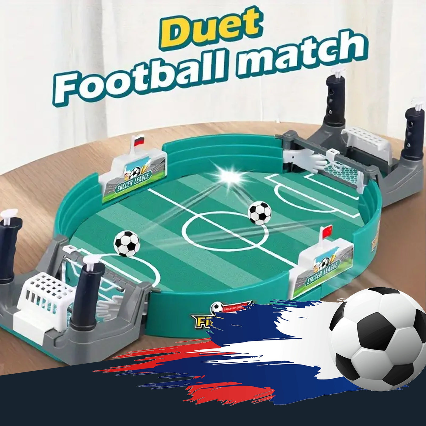 Family Gatherings Kids Table Football Twoplayer Battle Table Educational Board Game Football Twoplayer Game Twoperson Toy Gift The Best Gift For Kids