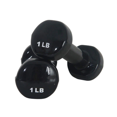 Fitness First 1lb Vinyl Dumbbell Pair