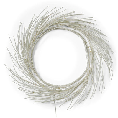 24 Inch LED Paper Wreath Decor