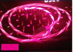 Glowing Data Cable, Charging Cable, Light-Up Phone Cable