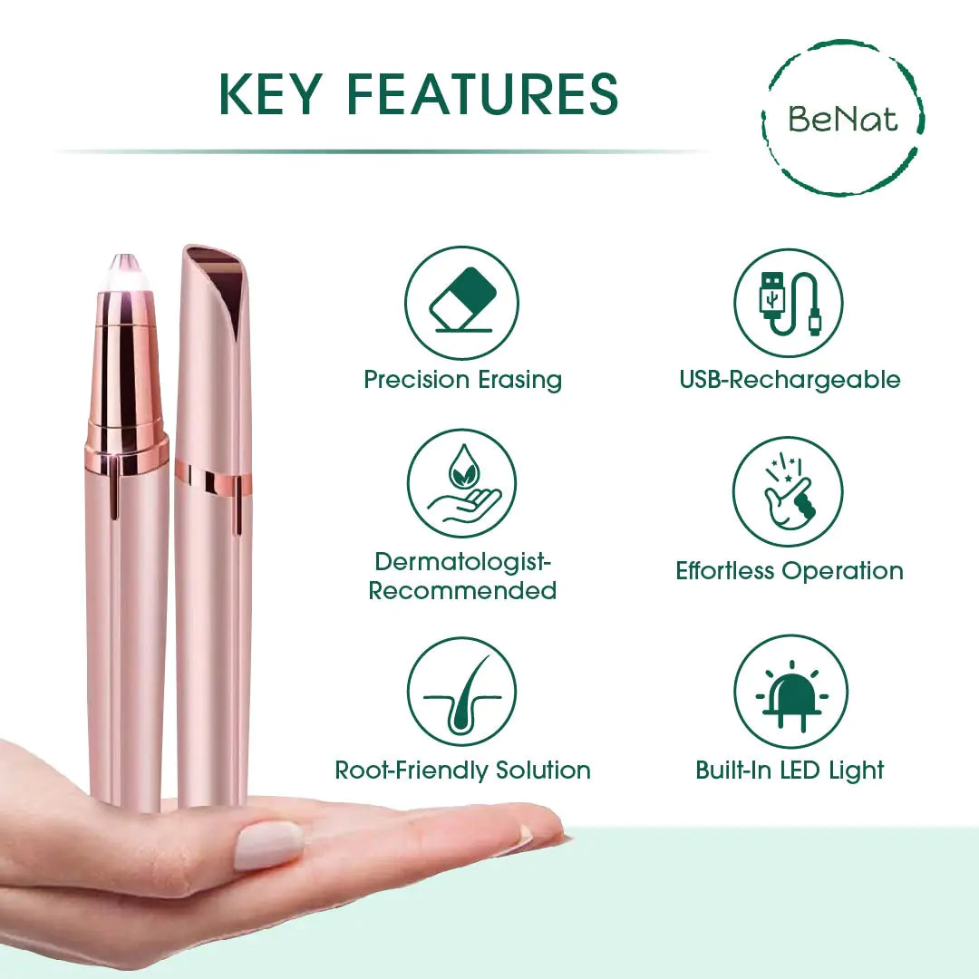 2-Pack Rechargeable Facial & Brow Removers